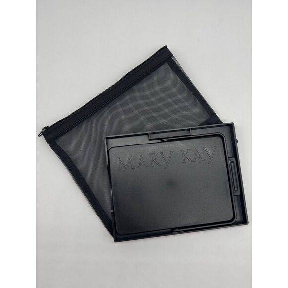 Mary Kay Travel Foldable Mirror with Stand in Mesh Bag - New - Picture 3 of 4